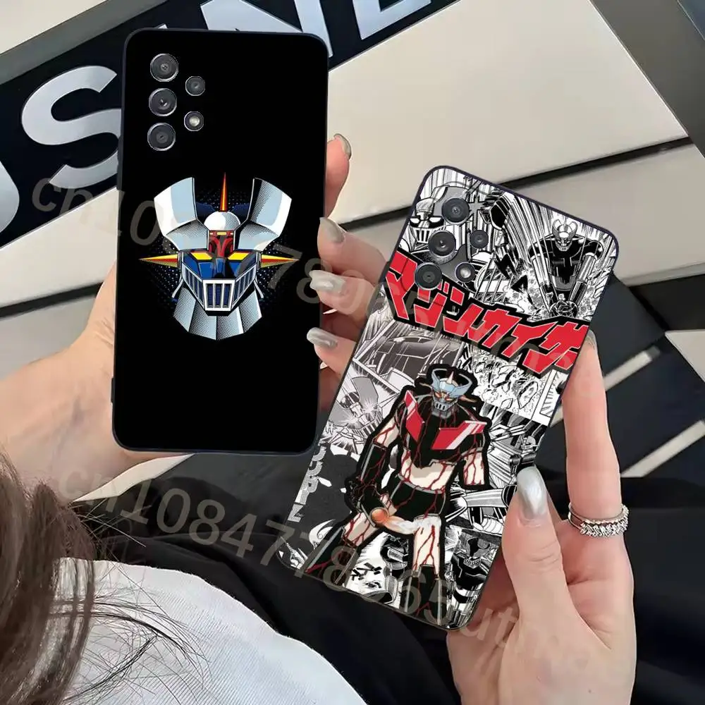 Funda de teléfono Anime M-Mazinger Z Robot para Samsung Galaxy A20,21s,22,31,32,52,71,80,A91,5G, funda colorida para teléfono inteligente, bonita