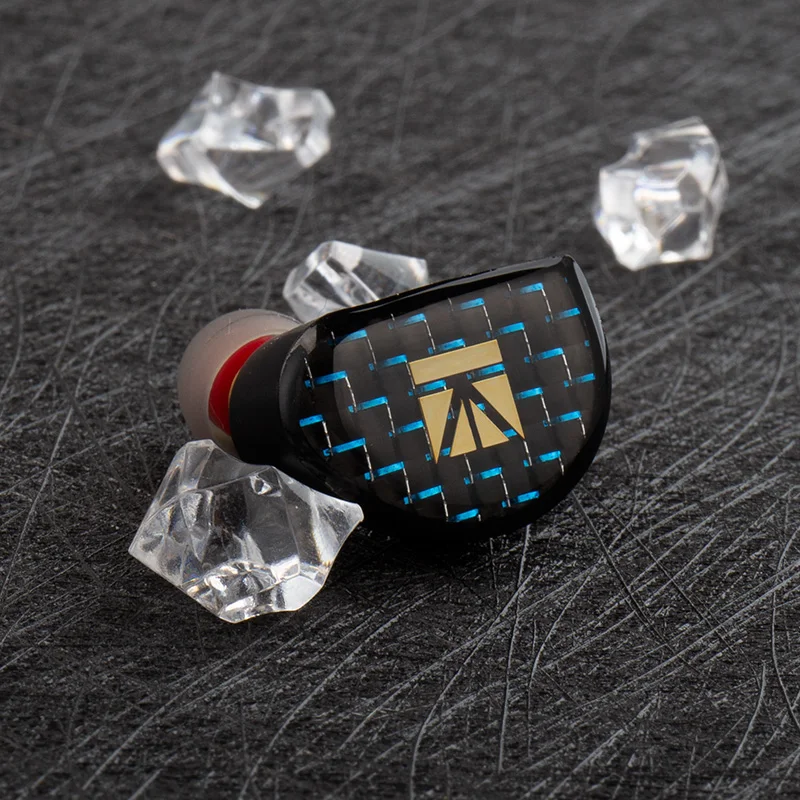 KBEAR INK MK2 HiFi In-ear Monitor Earphone Upgraded DLC Diaphragm Dynamic 2Pin Wired Earbud Sport Music DJ Headset New ArrivalKZ