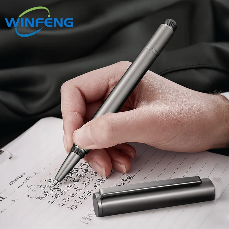 Creative Dual-Function Pen, Signature Ballpoint Pen And Pencil Design, Smooth Writing and Easy to Carry, Black Ink, Perfect Gift