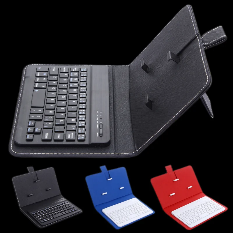 Magnetic wonderful control keyboard holster type phone tablet computer wireless Bluetooth keyboard for Android iOS Windows