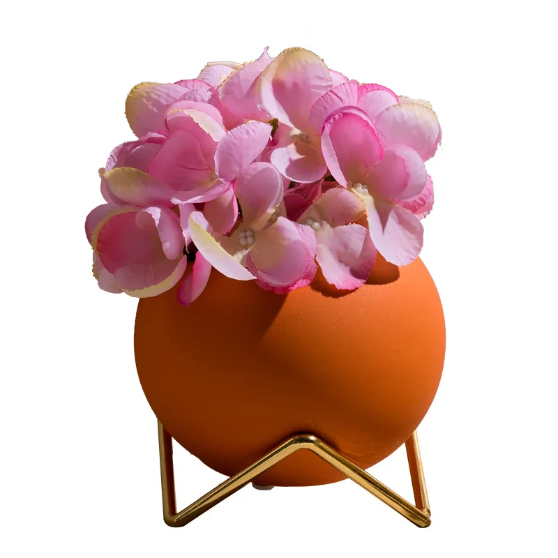 Vase à fleurs en céramique pour la décoration de la maison, jardinière de jardin, pot de fleurs mignon, jardinière de bureau, bonsaï de bureau