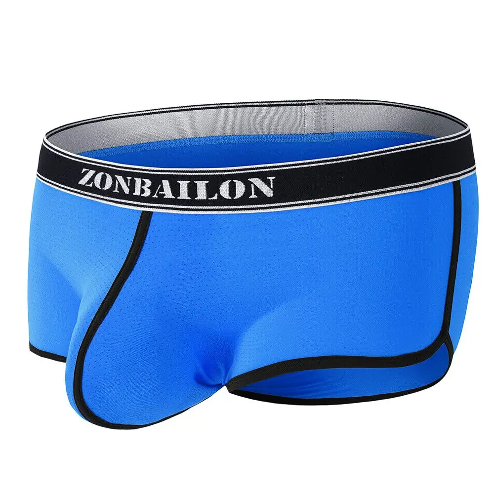 Jinshi Mens Comfortable Trunks Underwear Breathable Short Boxers  mens underwear  boxershorts men