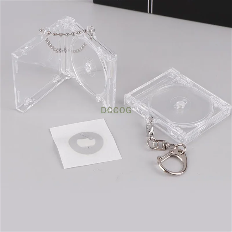Peripheral Commemorative Album Key Holder For DIY Backpack Pendant﻿ Mini NFC Functional CD Disc Case Key Chain