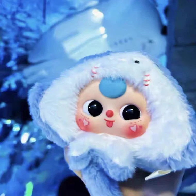 

Baby Three Romantic Ocean Series Blind Box Toy Cute Keychain Fun Bag Pendant Ornament Gift Collectible Figurine Trendy Plaything