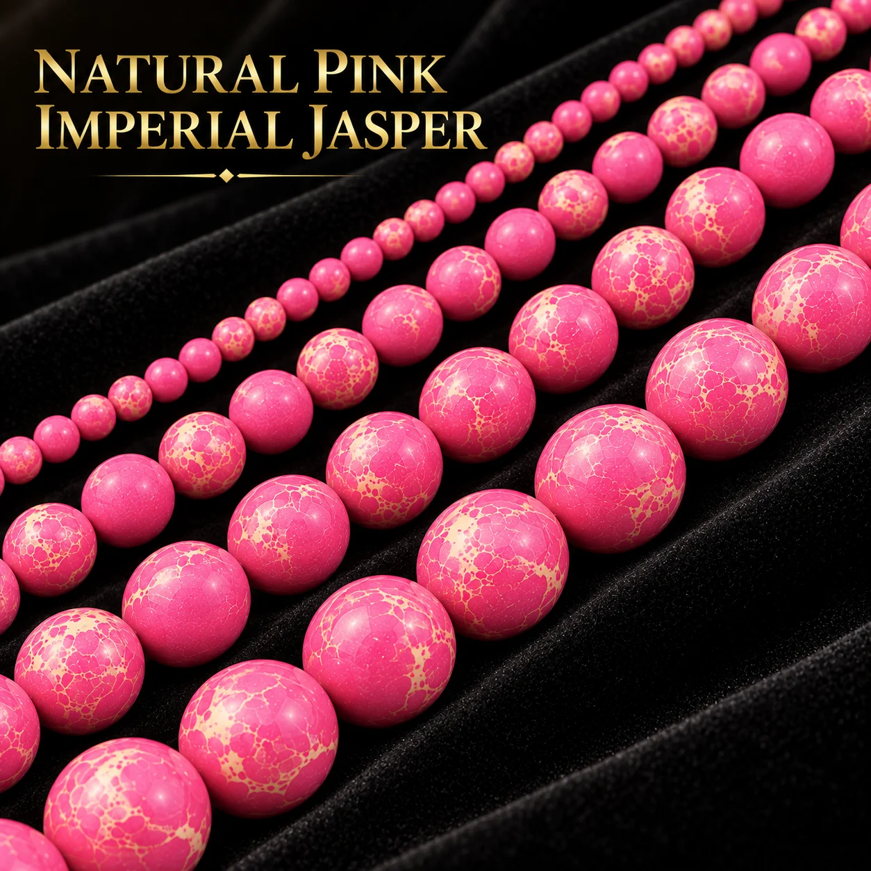 4-10mm 18-45pcs Imperial Pine Pink Handmade DIY Jewelry Making Beads Loose Bead Bracelets Necklaces Decorative Accessories