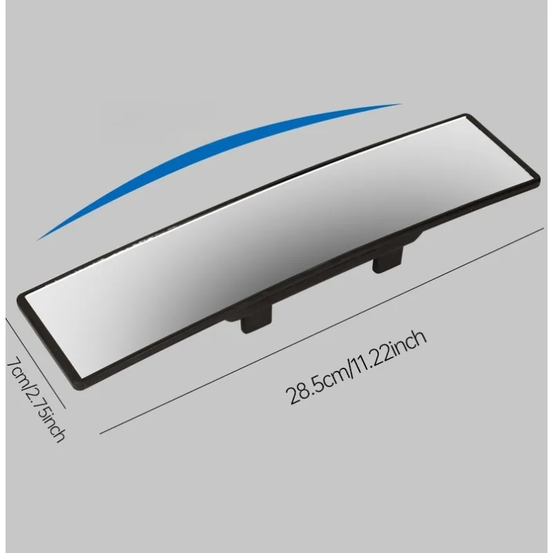 العالمي الداخلية الرؤية الخلفية الطفل مقعد الطفل ساعة الأزرق الشمس قناع مكافحة وهج سيارة مرآة الرؤية الخلفية زاوية واسعة محدب جديد 1 قطعة #5