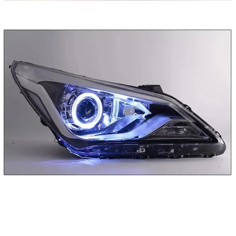 For HYUDNAI REINA 2009-16 LED Headlight assembly DRL daytime running light lamp Xenon Car accessories accesorios para auto