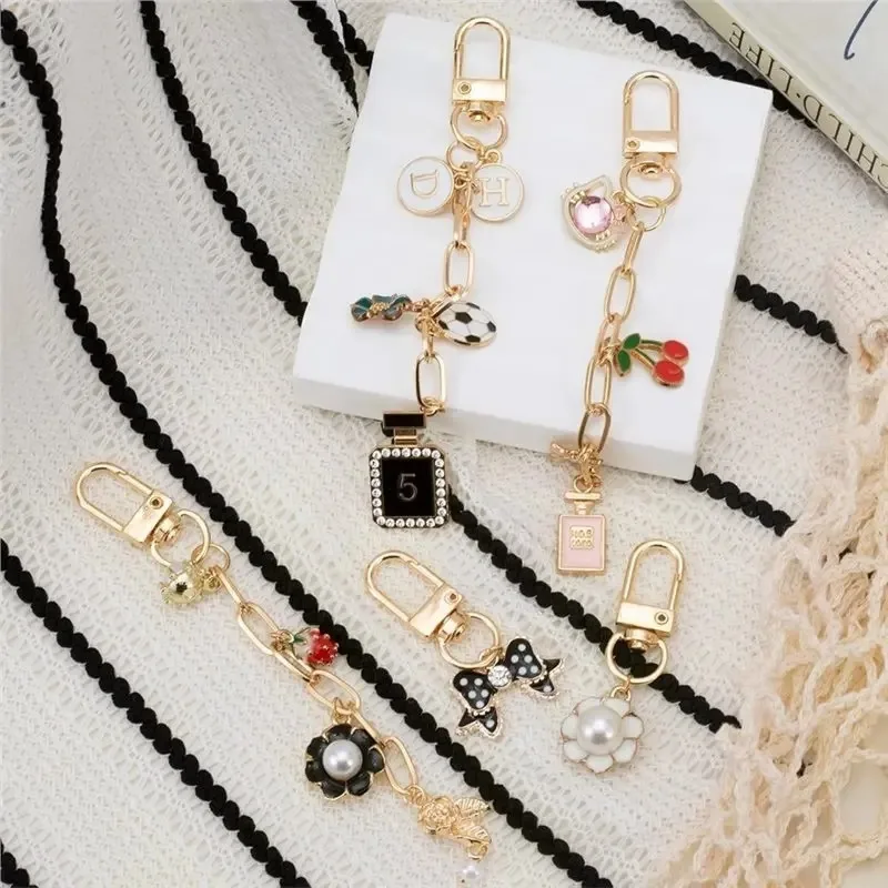 Creative Keychain Jewelry Making Keychains Zinc Alloy Link Chain Extender Keyrings Bag Charm Kits Swivel Snap Hooks Tool