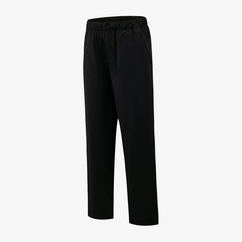Adidas genuine woven straight leg mid waist solid color casual pants men's casual pants KZ2314