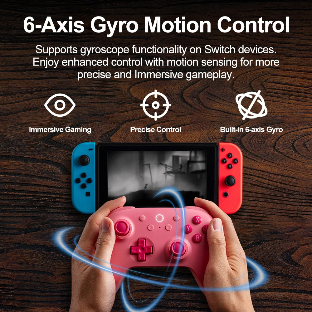 8BitDo Ultimate 2C Nintendo Switch Bluetooth Wireless Controller Gamepads for Switch oled lite with Hall Effect Joysticks turbo