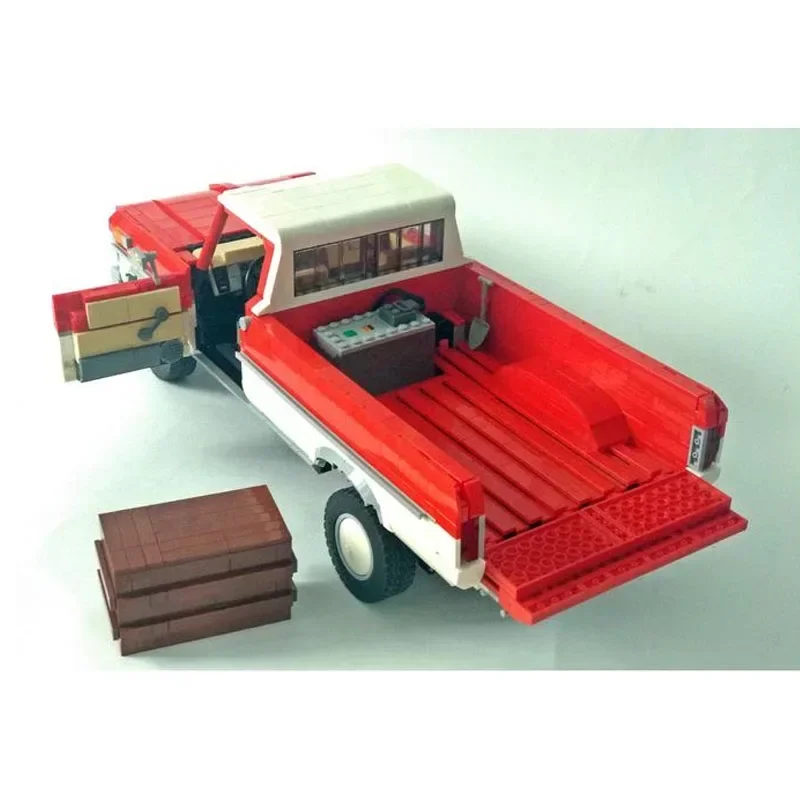 MOC-88031 F100 (1972) RC + ensemble d'épissure de Suspension modèle de bloc de construction • 2096 pièces bloc de construction garçon anniversaire jouet présent