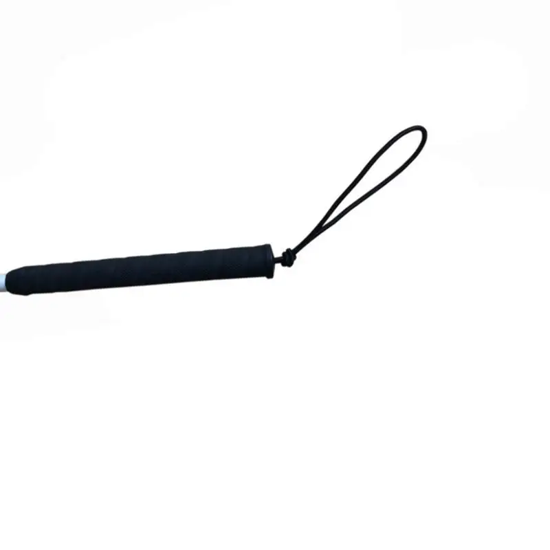 Aluminum Blind Cane with Rolling Tip Portable Blind Walk Canes Crutch for Outdoor Sticks with Reflective Design
