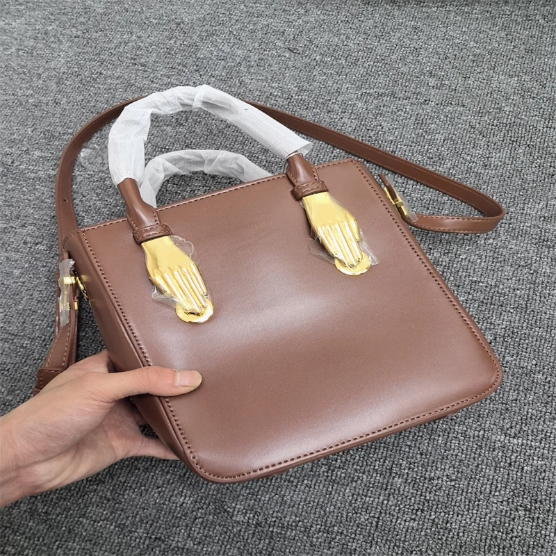 Fashion Brand Women\'s Bags Design 2024 New Large Capacity Armpit Single Shoulder Diagonal Simple High-end Small Square Bag