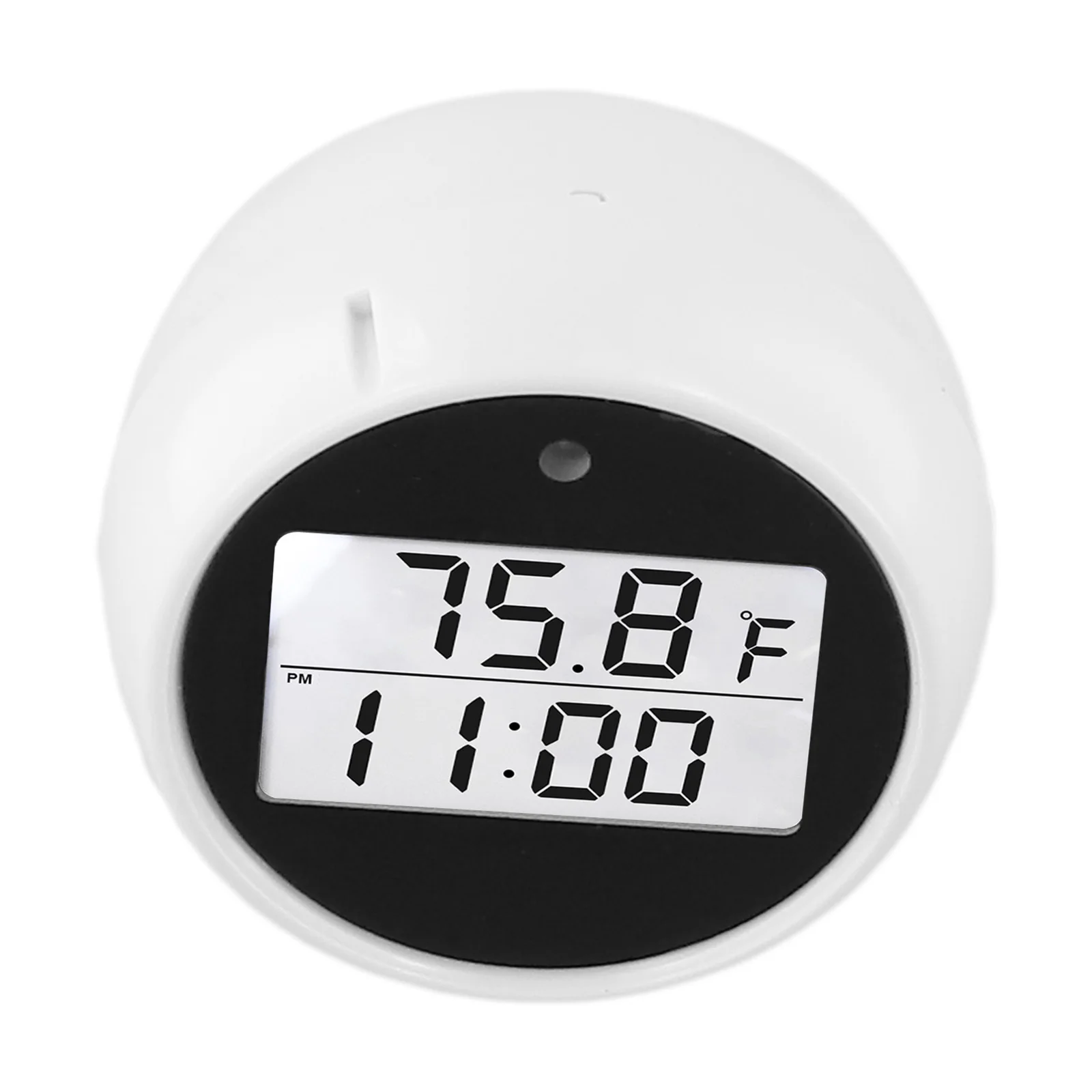 Floating Water Thermometer For Fitness Waterproof Alarm Thermometer 4*4*3.5cm Ice Bath Thermometer Timing Function ABS Material