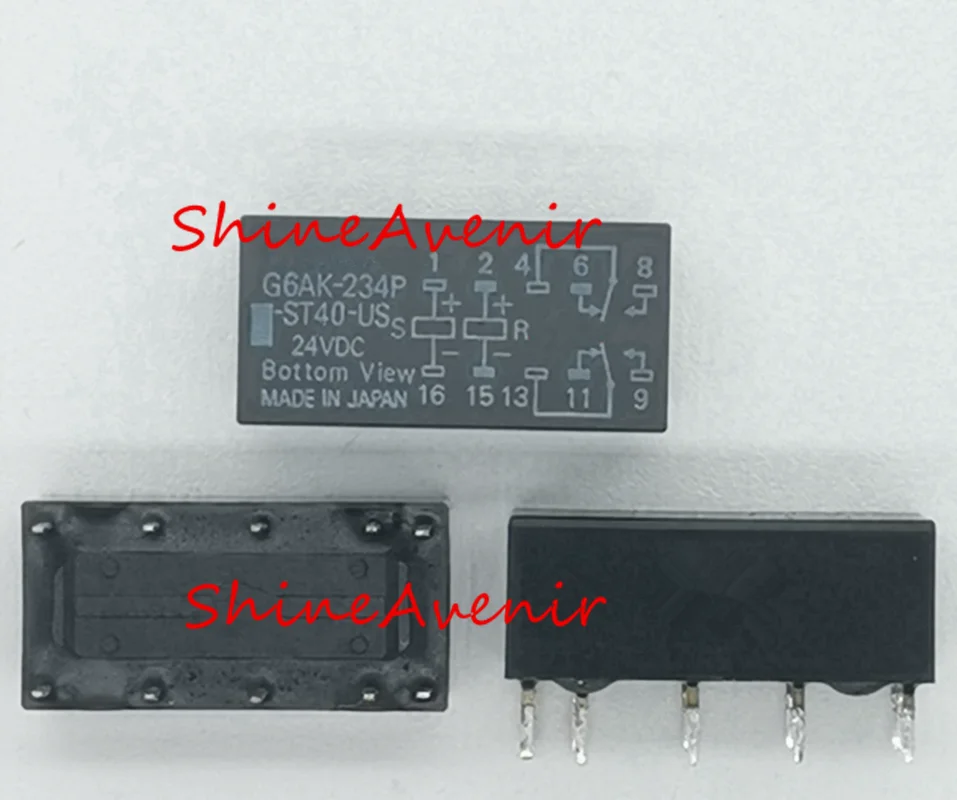 15pcs G6AK-234P-ST40-US-24V  V23086-C2001-A403  V23026-D1021-B201-5V  HB1-24V  GP-212  HE721A1200  100% original relay