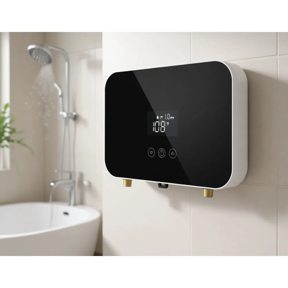 

Компактный проточный электрический водонагреватель 6.5 кВт, 240В, под мойку, мгновенного нагрева