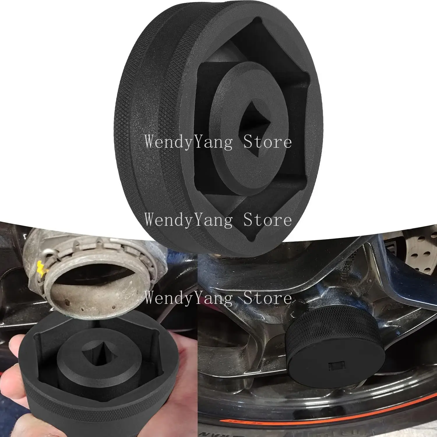 

Адаптировано к инструменту для разборки и сборки гайки задней оси SW 60 мм для модификации мотоцикла 1290 Super Duke