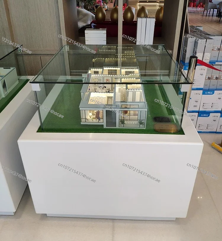 Real estate sales display sample, interior structure teaching model, custom residential building & house section sand table