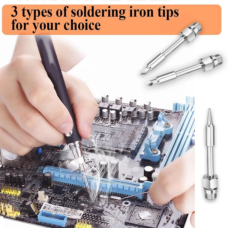 

510 Interface Soldering Iron Head Mini Portable Soldering Iron Tip Accessories Tool USB Solder Tip