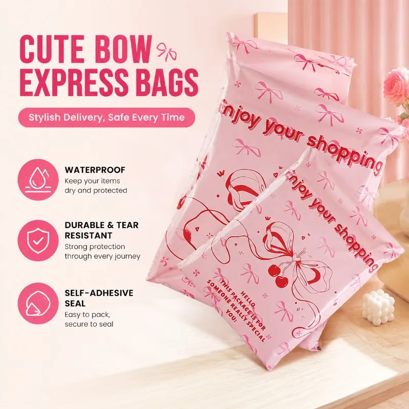 sacolas-de-envio-pe-autoadesivas-rosa-impermeaveis-envelopes-de-entrega-com-laco-fofo-para-envio-e-armazenamento-de-calcados