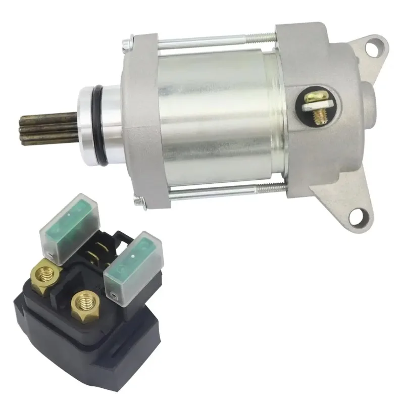 2PCS Starter & Relay Engine Set for Yamaha Motorcycle WR 450cc WR450F OEM:5TJ-81890-20-00 5TJ-81890-00-00 5TJ-81890-10-00 18844