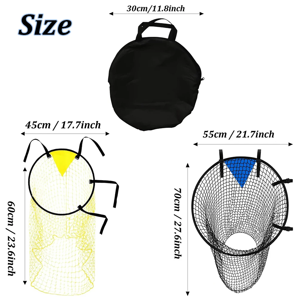 Soccer Football Target Net Foldable Football Training Net Outdoor Football Throwing Target For Kicking Accuracy Training