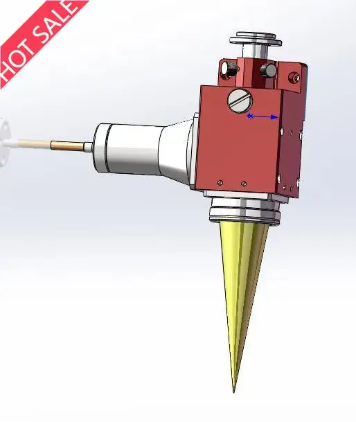 Laser Welding Head, Plastics, Semiconductors, Auto-focus, for Welding Machines, Circular Spot, Construction Engineering