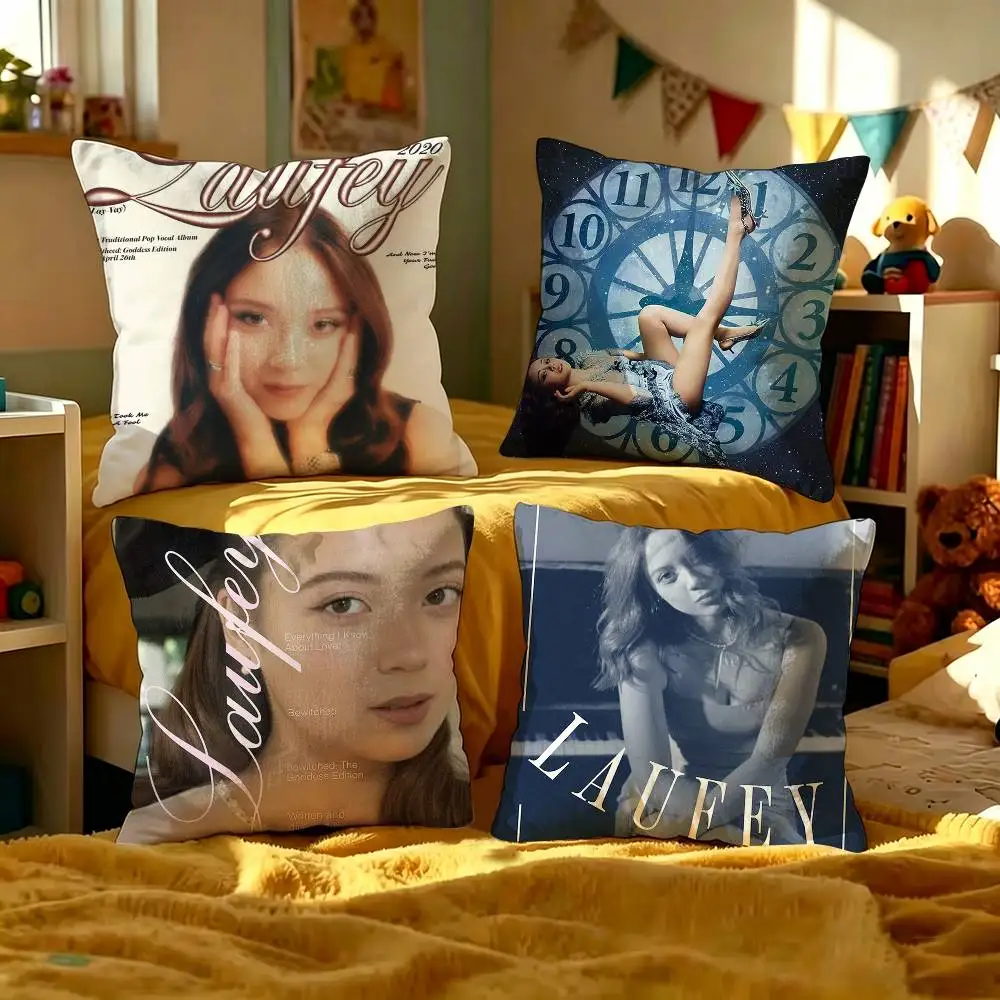 Singer Laufeys Bewitched Personalized Pillow Dust Cover Bedroom Kids Party Decoration Pillowcase Birthday Children Gift