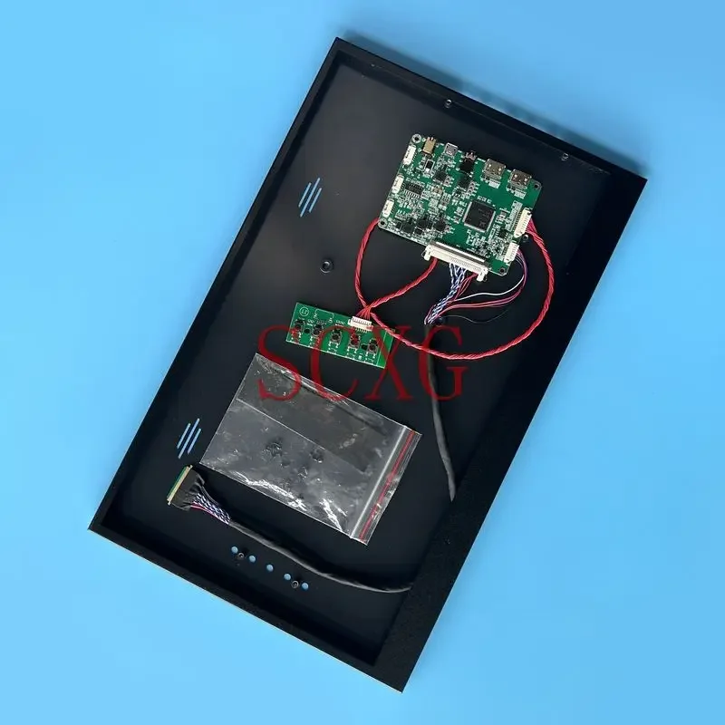 

Fit B156XW02 40-контактный LVDS металлическая фотография + плата контроллера драйвера 1366*768 2 HDMI-мини-монитор портативный комплект для самостоятельной сборки USB Micro 15,6"