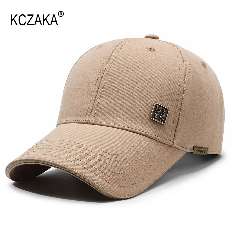 Brand Men\'s Baseball Cap Spring Summer Cotton Snapback Caps Plus Size Mens Outdoor Sports Quick Dry Sun Hats Adjustable