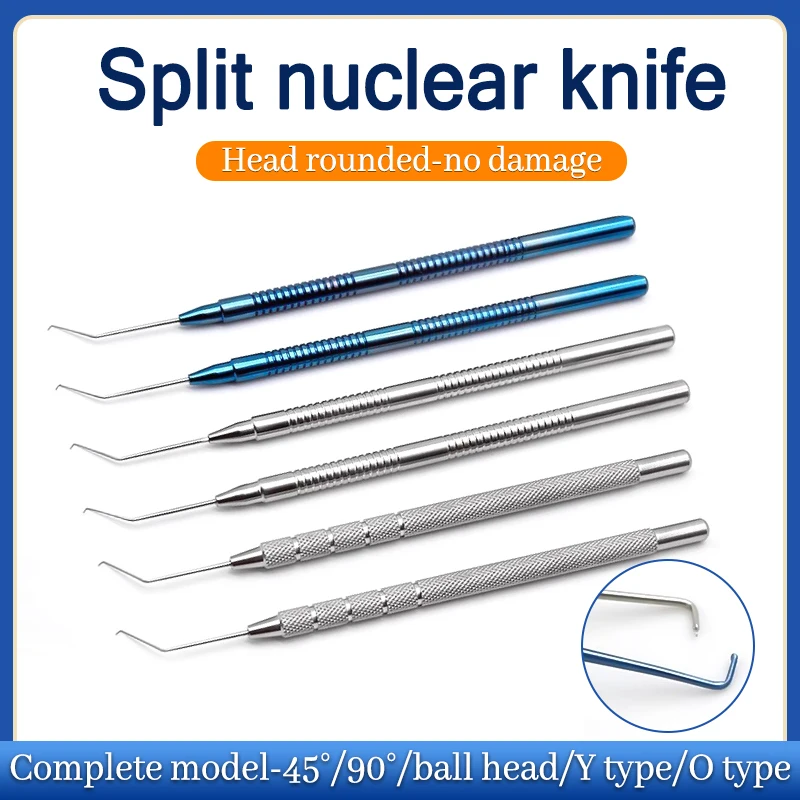 

Ophthalmic Stainless Steel InstrumentsSingle Head Dual Head Iris Restorer Nucleus Shredder Nucleus Splitter