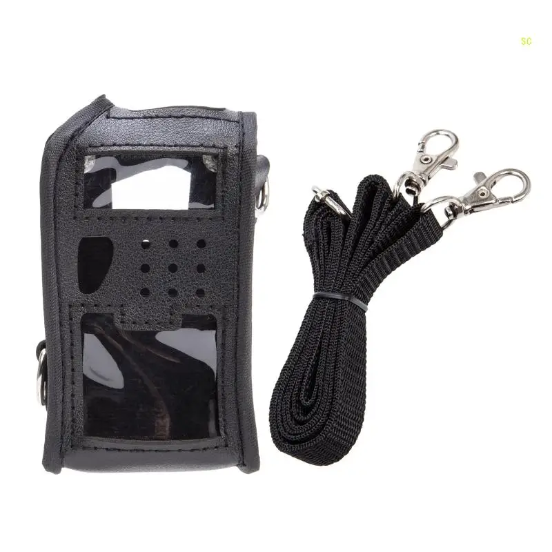 Leather Cases Cover Bags for UV5RPlus UV5RA UV5RE UV5RB UV5RC UV5RD & TH-F8 Two Way Radio Dropship