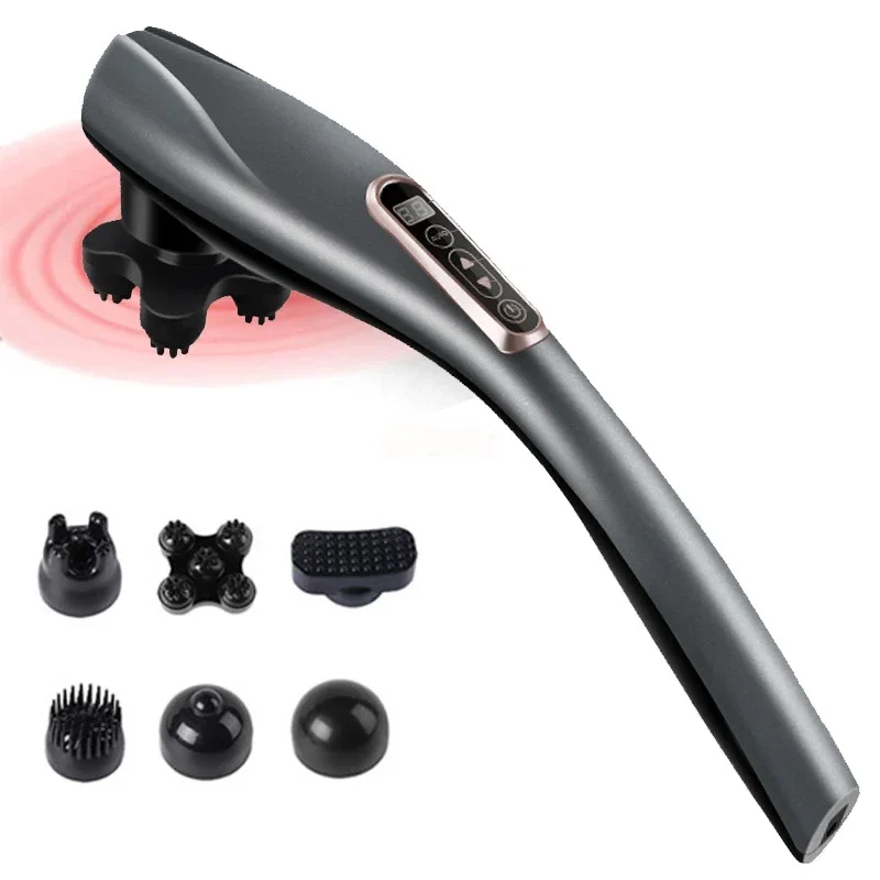 

Handheld back relaxation massager, electric home full-body infrared muscle massage hammer, head, neck and shoulder