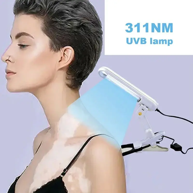 311NM UVB Phototherapy Lamp Device for Vitiligo Treatment UV NarrowBand Ultraviolet Light Therapy Psoriasis Spots Eczema