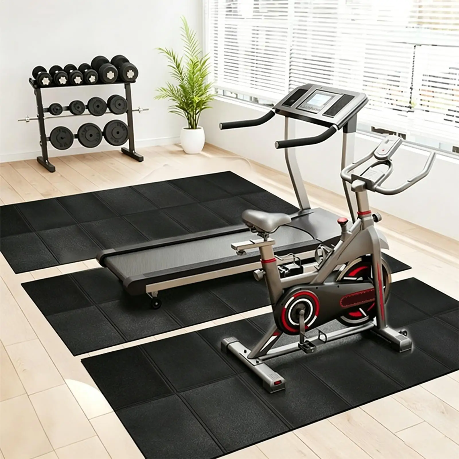 Treadmill Mat Vibration Absorb - огляд і ціна Treadmill Home Gym