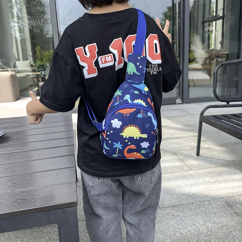 아기가방 Child Bag Cute Dinosaur Baby Zero Wallet Boys and Girls Crossbody Bag Cartoon Baby Harness Backpack Child Backpack mochila