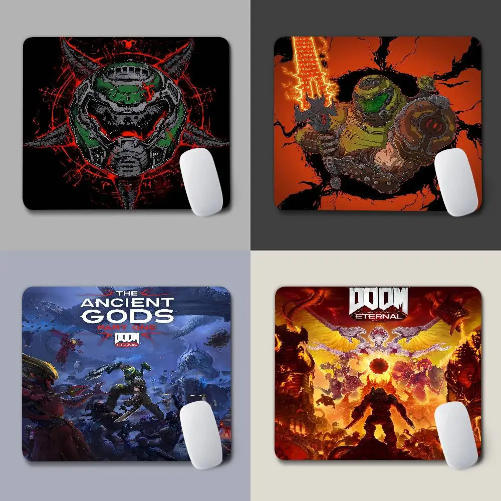 Mouse Pad Small Office Table Mats Computer Accessories Washable Non-slip Rubber With Precision Hot Gaming D-Dooms E-Eternals