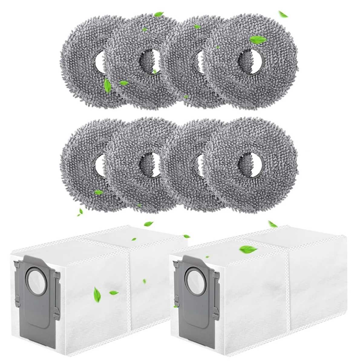 Sacs à poussière pour aspirateur robot Roborock Q Revo/Qrevo MaxV, pièces de rechange