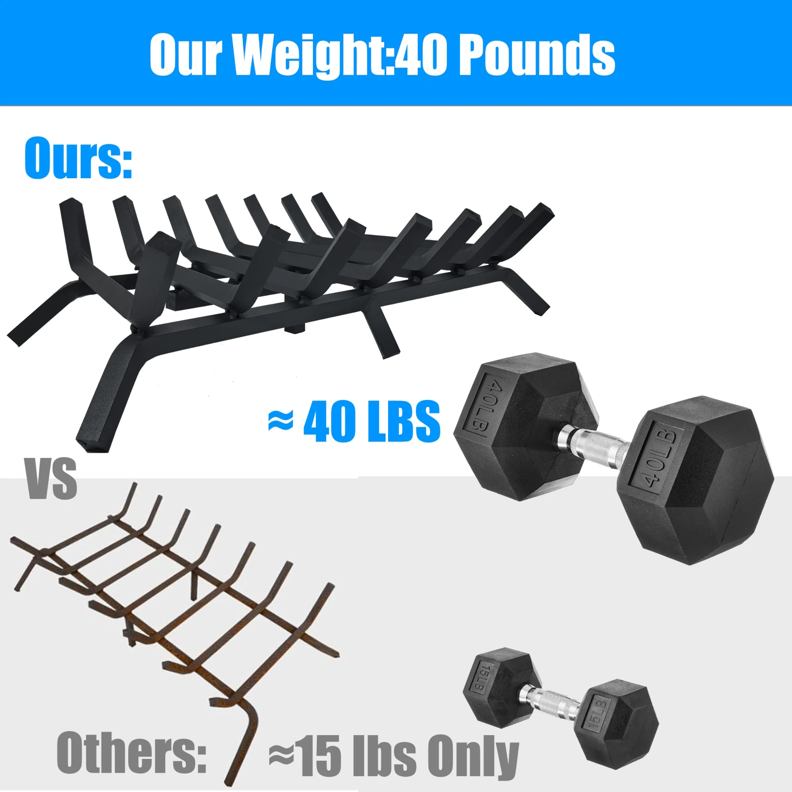 30 بوصة الموقد صر 4/5 "الربعة الصلبة الصلب الموقد النار الرف ارتفاع درجة الحرارة مقاومة الخشب تخزين الرف #6