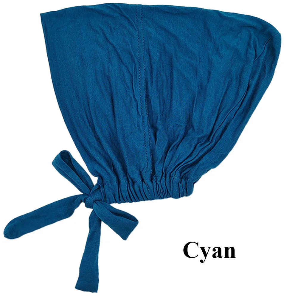 Neue Weiche Modale Muslimischen Turban Hut Innere Hijab Caps Islamischen Underscarf Motorhaube Indien Hüte Weibliche Headwrap Turbante Mujer