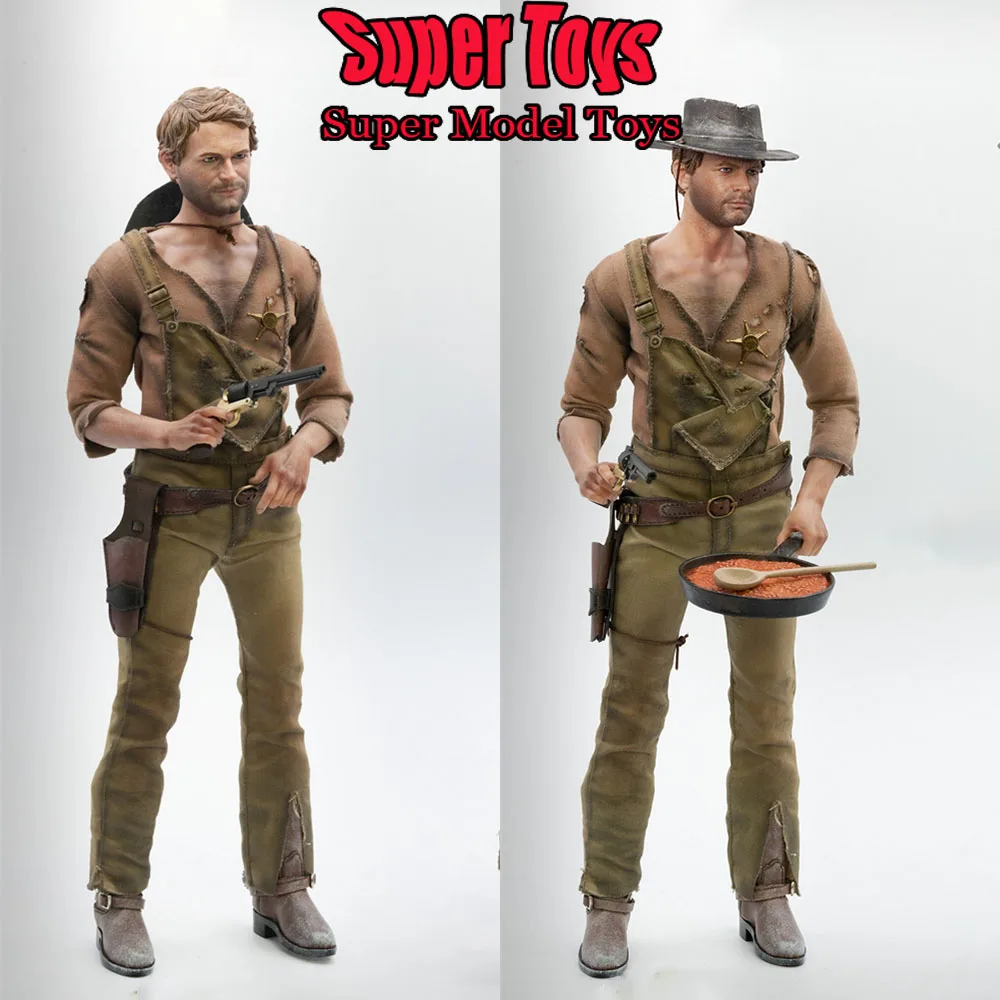 

Infinite Statue 1/6 Scale Male Soldier Terence Hill My Name Is Trinity Italian Comedy Films Full Set 12-inch Action Figure Doll