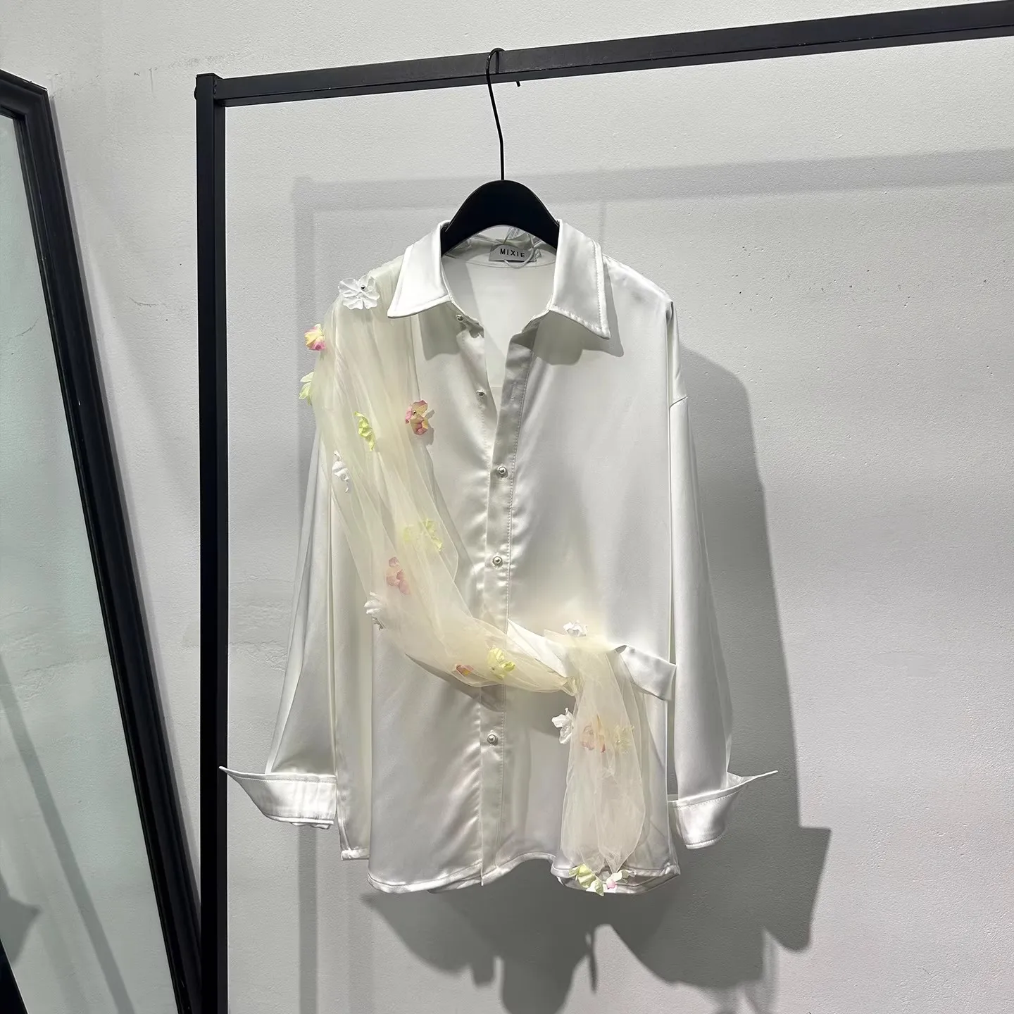 

Owen Seak мужские повседневные рубашки в готическом стиле мужская одежда весенние мужские уличные осенние черные рубашки