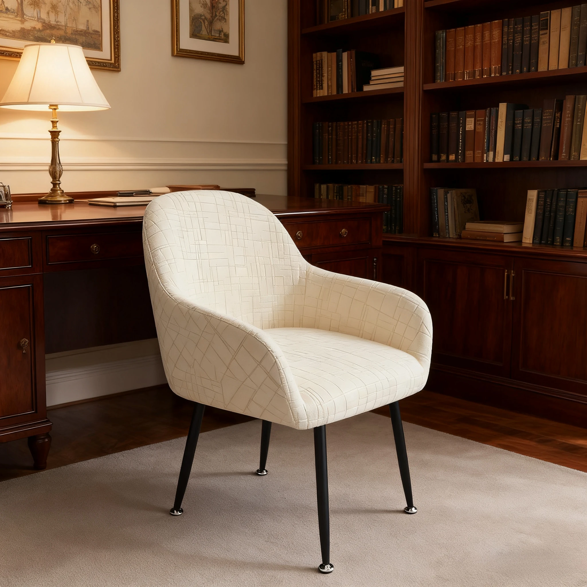 

Waterproof Elastic Chair Cover Solid Color Curved High Armchair Cover Seat Protector for Living Room Dinning Chair Decor Natal