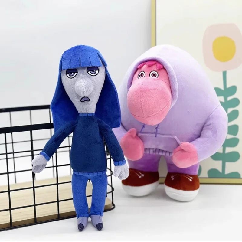 ตุ๊กตาผ้าพลัฌดิสนีย์ อินไซด์เอาท์ 2 ตัวละครความวิตกกังวล ความอึดอัด ความเบื่อหน่าย ความอิจฉา บิงบอง ของเล่นเด็ก ของขวัญวันเกิด ทำจากใยสังเคราะห์ PP Cotton