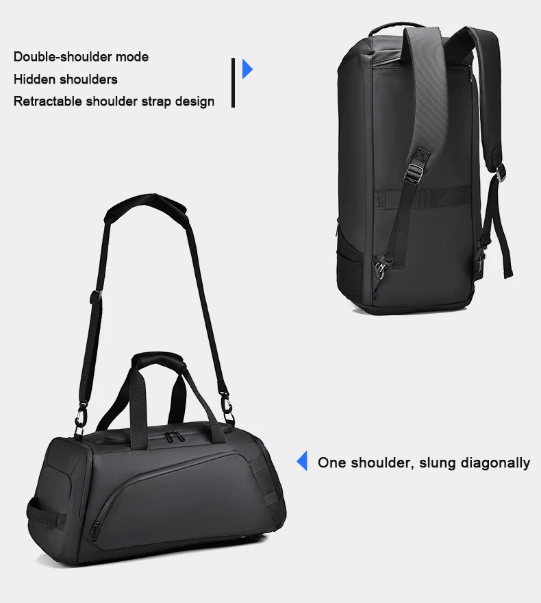 Golf Boston Tasche Golf Kleidung Reisetasche Große Kapazität Business Rucksack Multifunktions Sport Fitness Trocken Und Nass Trennung – Detail 6