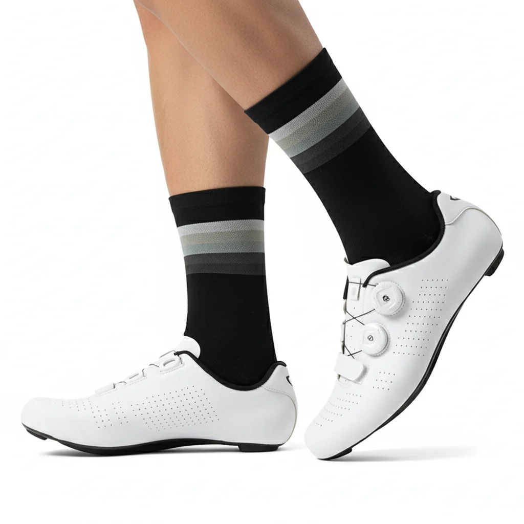 Professionelle Radfahren Socken Atmungsaktive Road Fahrrad Socken Männer Frauen Outdoor Sport Racing Sport Socken Hohe Qualität – Detail 2