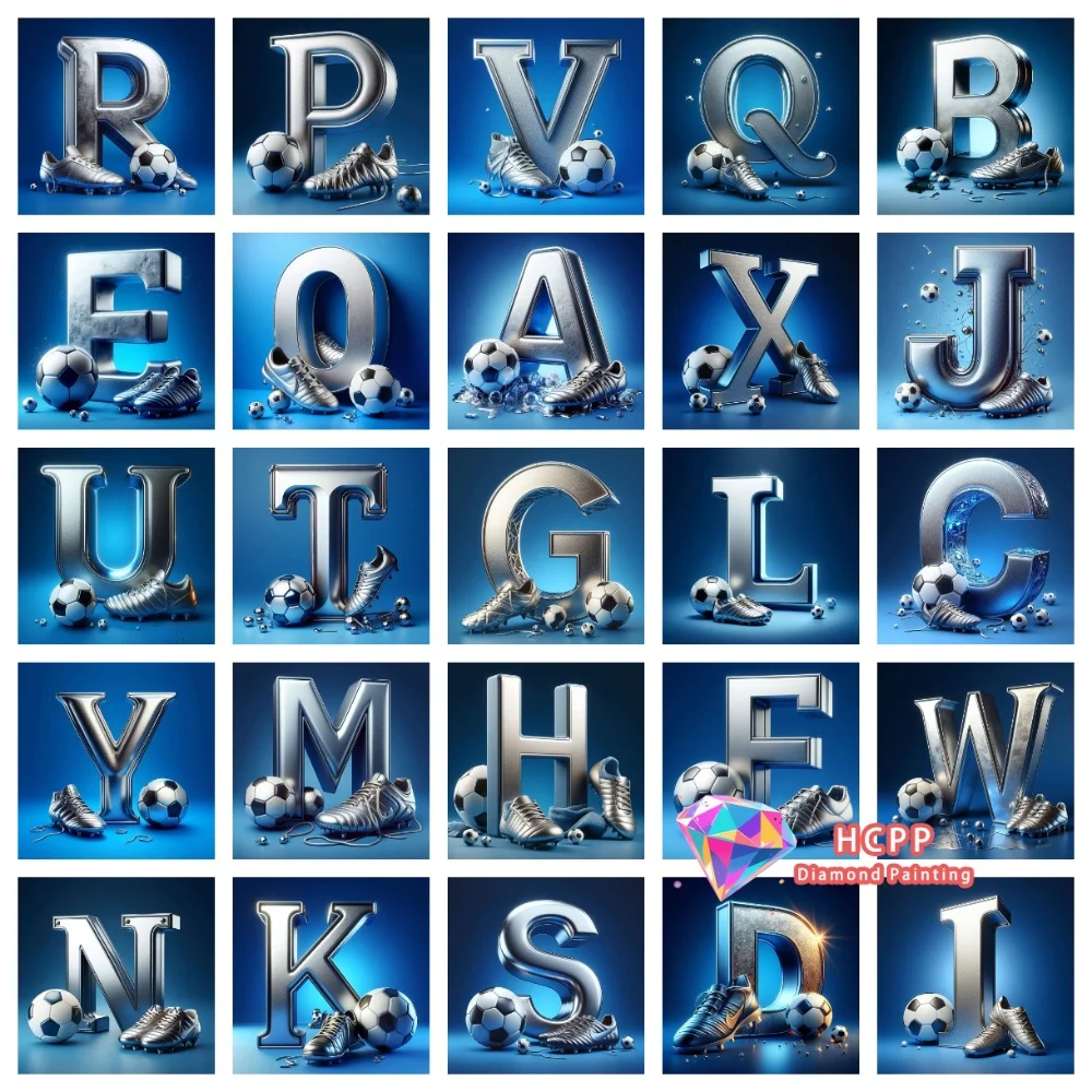 

Набор для вышивания алмазной мозаикой «Футбольный мяч»: квадратные и круглые стразы, 5D, DIY, вышивка крестом, ручная работа, уникальный подарок, декор для дома