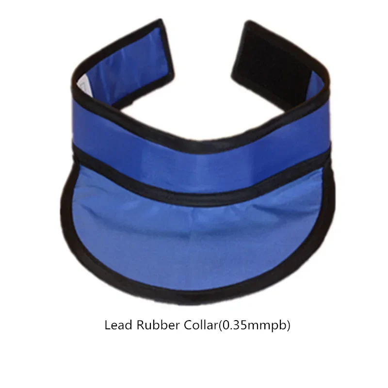 0.35mm Lead Dental Protective Apron X-Ray Radiation Vest Adjustable Straps High Shielding Collar