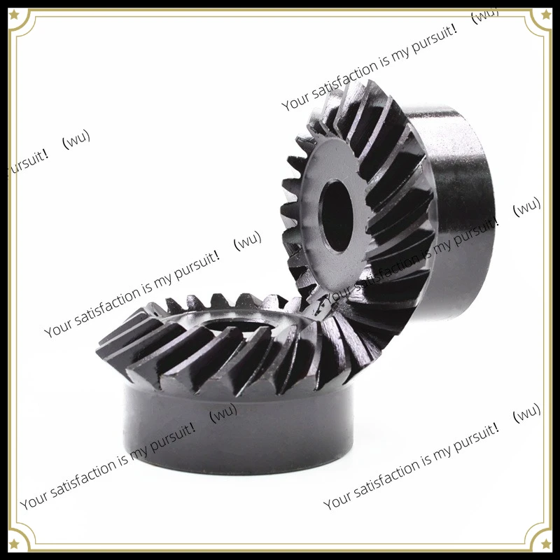 ZOCI-1M 20T Spiral Bevel Gear 1:1 90° 6/8/10mm Helical 45# Steel Bevel gear