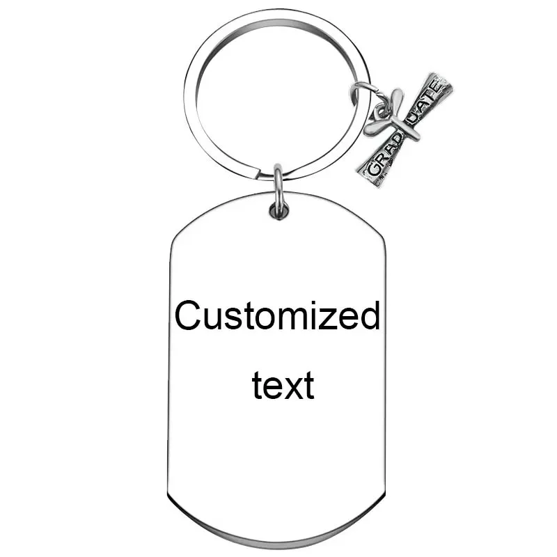 

Personalized Custom Keychain College Graduation Gift Key chain Class of 2024 Graduation key rings